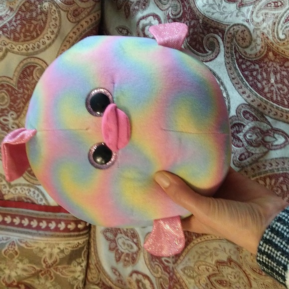 ๐ Ty Beanie Ballz Rainbow The Fish Figure ๐ - Picture 12 of 16
